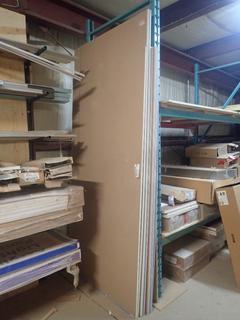 Qty Of Approx.(10) Up Tp 9ft X 4ft Sheets Of Gyprock *Note: Located Upstairs, Buyer Responsible For Load Out*