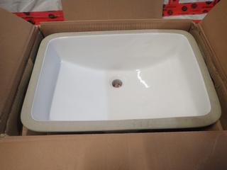 21in X 15in Mirabelle Undercounter Lavatories/Sink