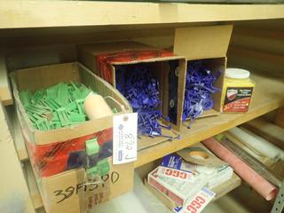 Qty Of Multi Clips, Poly Hangers, T-Shape Spacers And Wedges