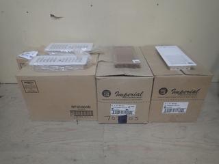 Qty Of Assorted 4in X 10in Furnace Vents