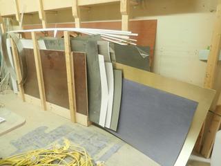 Qty Of Assorted Up To 8ft Long Sheeting C/w Up To 10ft Long Corners *Note: Loacted Upstairs, Buyer Responsible For Loadout*