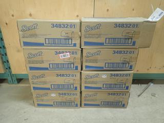 Qty Of (8) Scott Bathroom Tissue Dispensers *Unused*