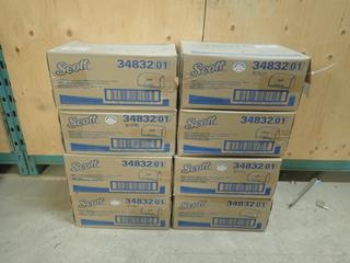 Qty Of (8) Scott Bathroom Tissue Dispensers *Unused*