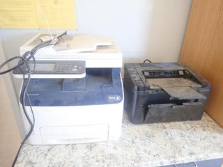 HP Xerox WorkCentre 6027 Multifunction Printer C/w HP Laser Jet Printer
