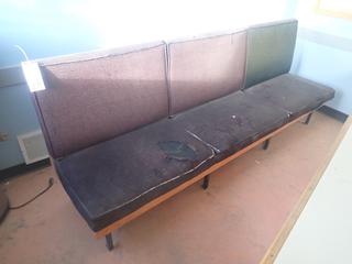 94in X 23 1/2in X 12in Seat, Overall Height 3ft *Note: Damage On Material*