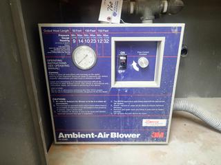 3M Model W-6080 117V Ambient Air Blower *Note: Buyer Responsible For Dismantle And Loadout*