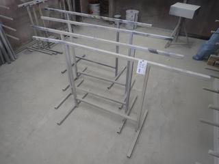 Qty Of (4) 60in X 2ft X 33in Metal Stands