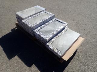 Qty Of (9) Packs Of 12in X 24in Porcelain Tile