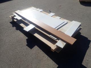 (1) 3/4in Practical Board C/w 1/4in Plywood Board And Assorted Pieces Of Puck Board