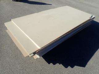 Qty Of 4ft To 8ft Long Sheets Of Practical Board