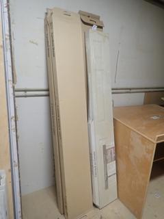 (2) 24in X 79in Lyndon 2-Door Bifold Closet Doors C/w (2) Assorted Bifold Closet Doors
