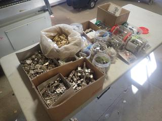 Qty Of Hinges C/w Assorted Hinge Supplies