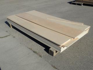 Qty Of Up To 4ft X 8ft Sheets And Pieces Of 1/2 Birch Plywood 