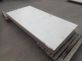 Qty Of Up To 4ft X 8ft Sheets Of Laminated Particle Board