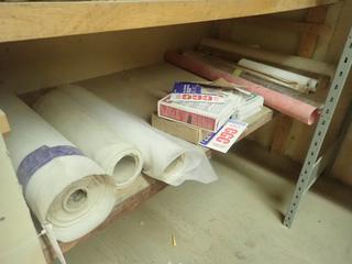 Qty Of Flex Metal Tape, Wall Repair Patch, Valve Seal And Misc Supplies