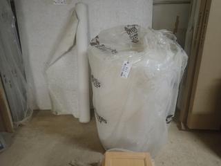 (1) Roll Of Underlay C/w (1) Roll Of Wallpaper *Note: Length Unknown*