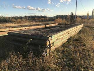 (5) 8 Ft. x 40 Ft. Rig Mats *Located Offsite Near Swan Hills, AB, For More Information Contact Richard at 780-222-8309*