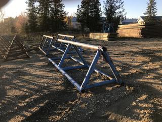 (3) 10 Ft. Pipe Rack *Located Offsite Near Swan Hills, AB, For More Information Contact Richard at 780-222-8309*