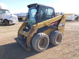 2014 CAT 236D Two Speed Skid Steer c/w Aux Hyd, Showing 11,918 Hours, Ride Control, A/C Cab, 12-16.5 Tires at 30%, SN CAT0236DKSEN00347 *Note: No Bucket*