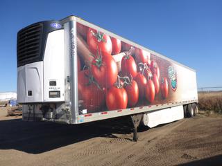 2011 Utility 51 Ft. T/A Insulated Reefer Van Trailer c/w A/R Sliding Susp, Carrier Vector 6600 MT, 4 Cyl Diesel Reefer, Railed Floor, Rigged For Pup, Tire Inflation, VIN 1UYVS2512BU031003