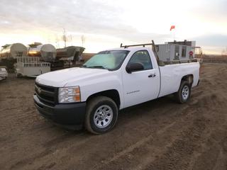 2010 Chevrolet Silverado 1500 Regular Cab Pick Up c/w 4.3L, A/T, A/C, Showing 150,100 Kms, P255/70R17 Tires at 20%, Headache Rack, VIN 1GCPCPEX1AZ253295 *Note: Engine Light On, Damage and Rust*