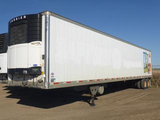 2008 Utility 51 Ft. T/A Reefer Van Trailer c/w A/R Sliding Susp, Carrier Vector 1800 MT Reefer, Showing 22,303 Hours, , w/ 4 Cyl Diesel, Rail Floor, Insulated, VIN 1UYVS251X8U410906