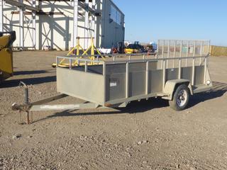 2008 Outback 12 Ft. Utility Trailer c/w 4 Ft. 2 In. Ramp, ST205/75D16 Tires, 2 In. Ball, VIN 4JUBU12108N031488