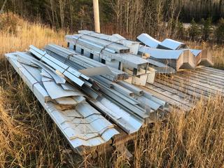 Unused 72 Ft. x 40 Ft. x 19 Ft Pioneer Steel Manufacturers LTD. Galvalume Quonset, Model Q-40-18-70PI, Unused Unassembled, C/w Blueprints And Manual. *Note: Complete As Per Consignor. Located Offsite Near Swan Hills, AB. For More Information Contact Richard at 780-222-8309*