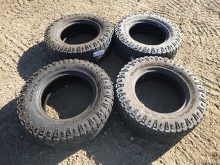 (4) Used Goodyear Wrangler 275/70R18 Tires, 2- at 10%, 2 at 50%