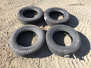 (4) Unused Bridgestone Blizzak DM-V1 P235/75R17 Winter Tires 