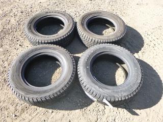 (4) Used Bridgestone Blizzak DM-V1 P255/70R18 Winter Tires