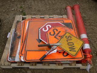 Qty of Assorted Traffic Signs