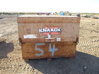 Waiward Knaack Job Box, 61 In. x 31 In. x 49 1/2 In.