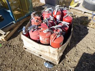 Assortment of Fire Extinguishers, All Charged