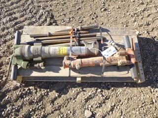 (2) Pneumatic Breakers, C/w Qty of Bits