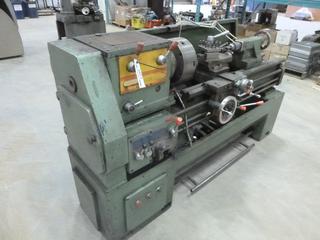 Shop Lathe C/w 10 In. Chuck and Halo Collar