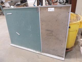 Magnetic Caulk / Cork Board, 6 FT. x 4 Ft