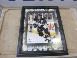 Sidney Crosby Framed Pittsburgh Penguins Framed Photo, 8 In. x 10 In. (Upstairs)
