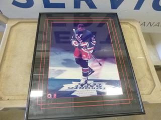 Wayne Gretzky Final Game at Maple Leaf Gardens, December 19, 1998 Framed Photo, 11 In. x 14 In. (Upstairs)