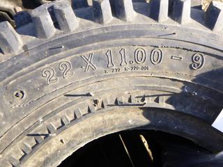 (2) Quad Tires, 22 X 11