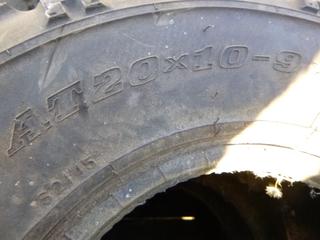 (2) Quad Tires, AT 20 x 10