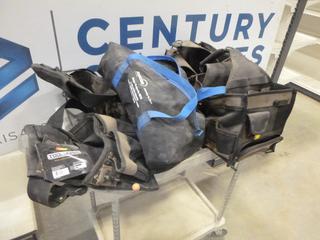 (2) Kunys Tool Bags, (2) Kunys Tool Pouches, (1) Suncor Hand Bag w/ Contents (C2)