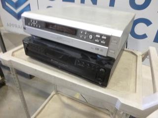 (1) Toshiba 5 Disc Carousel DVD/CD Player, (1) Sony 5 CD Changer (D1)