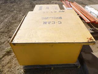 Crate of 40 FT. 4 Way Sea Can Rigging