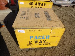 Crate Containing 2 Way 1 1/8 Lifting Bridle