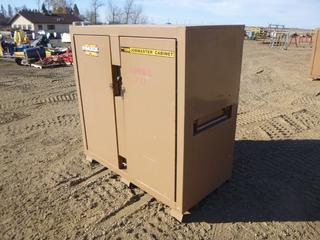 Knaack Metal Job Box, Model 139, 30 In. x 60 In. x 60 In., S/N 1208717304