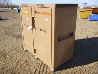 Knaack Metal Job Box, Model 139, 30 In. x 60 In. x 60 In., S/N 1304911124