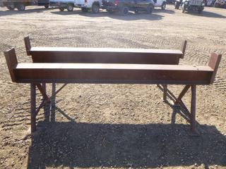 (2) Pipe Stands, 8 Ft. x 39 In.