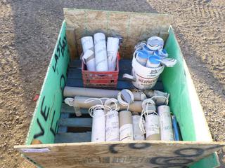 Crate Containing 5 Lb. Zinc Anode w/ Cable