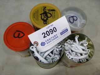 (5) Tins of 50 Cabinet Handles